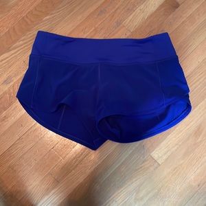 Lululemon 2.5inch speed up shorts